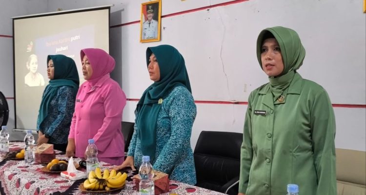 Persit dan PKK Bersinergi Perkuat Pemberdayaan Perempuan di Anjatan
