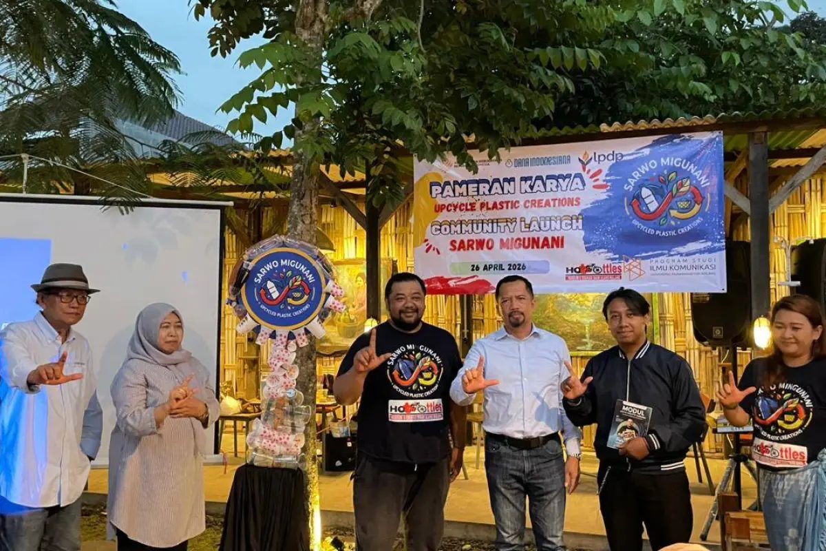 Perusahaan Daur Ulang Hotbottles Menggerakkan Ekosistem Kreatif Berbasis Sampah di Malang