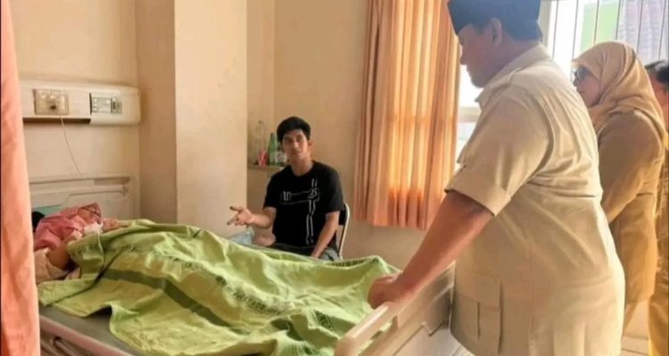 Prabowo Langsung Sambangi Korban Kecelakaan Kereta di Bekasi, Berjanji Evaluasi Sistem Keselamatan