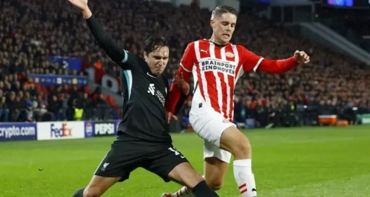 PSV Kalahkan Liverpool di Laga Liga Champions yang Ketat