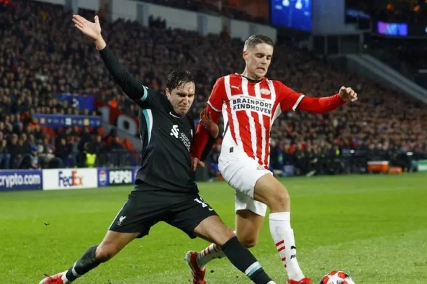 PSV Kalahkan Liverpool di Laga Liga Champions yang Ketat