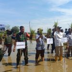 Sinergi Koramil 1613/Terisi dan Kementan: Penanaman Serempak 50.000 Ha di Indramayu