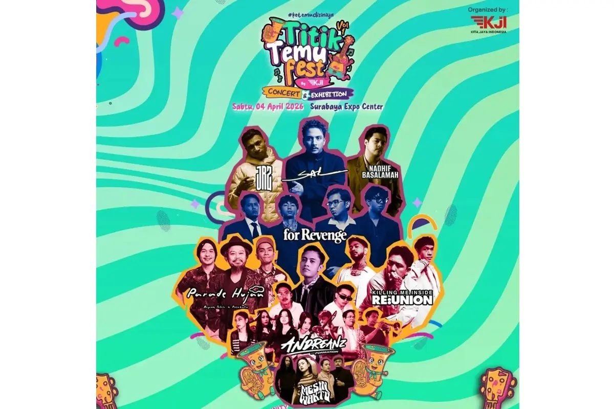 Titik Temu Fest Hadirkan Sal Priadi dan Reuni Killing Me Inside