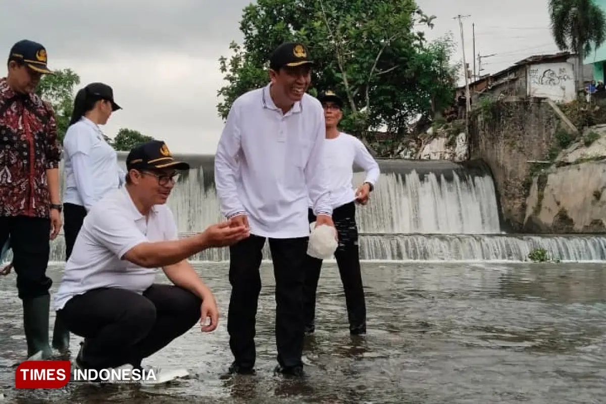 Wali Kota Yogya Ingatkan Pentingnya Pelestarian Alam dan Layanan Publik saat Pelantikan di Bendung Tanjung