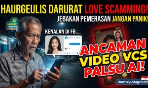 Penipuan Love Scamming Haurgeulis: Awas Video AI & VCS!