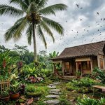 10 Cara Menarik Burung Walet dengan Kebun Kecil Alami