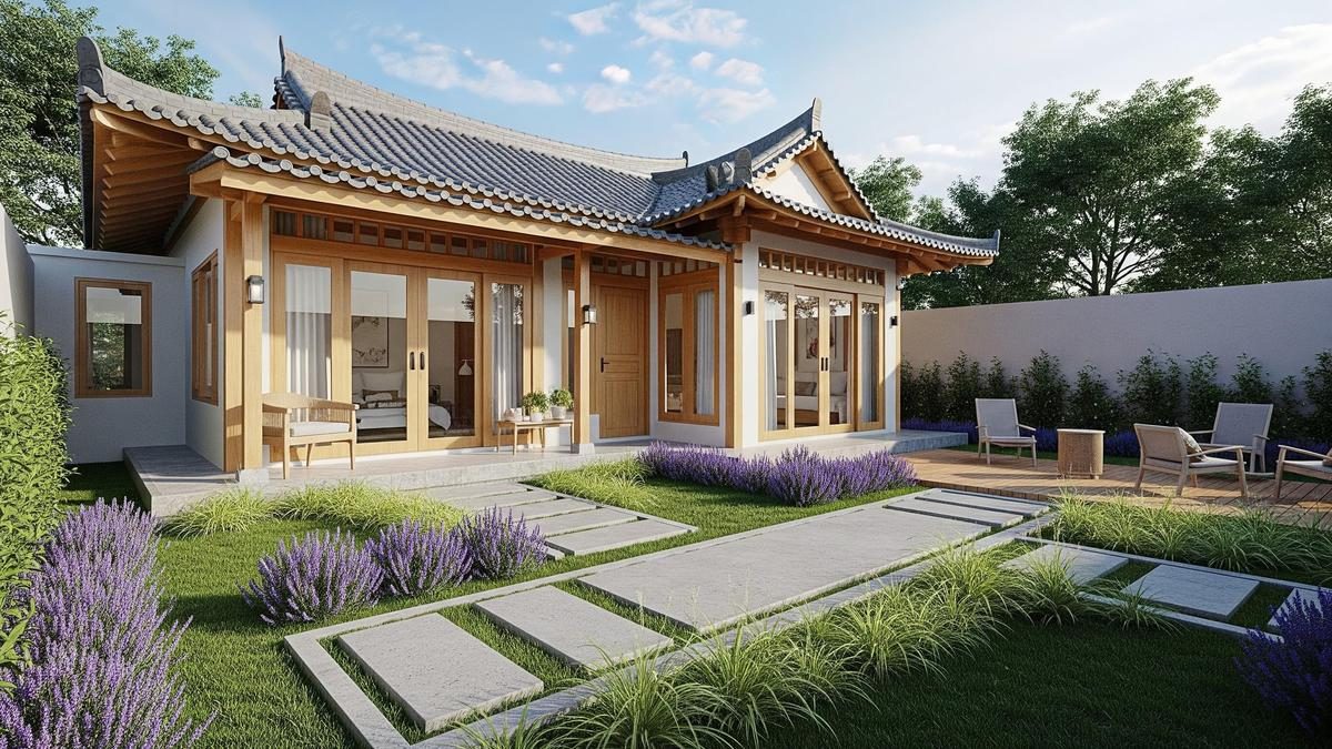 10 Inspirasi Desain Rumah Desa Bergaya Korean House yang Nyaman untuk Lansia
