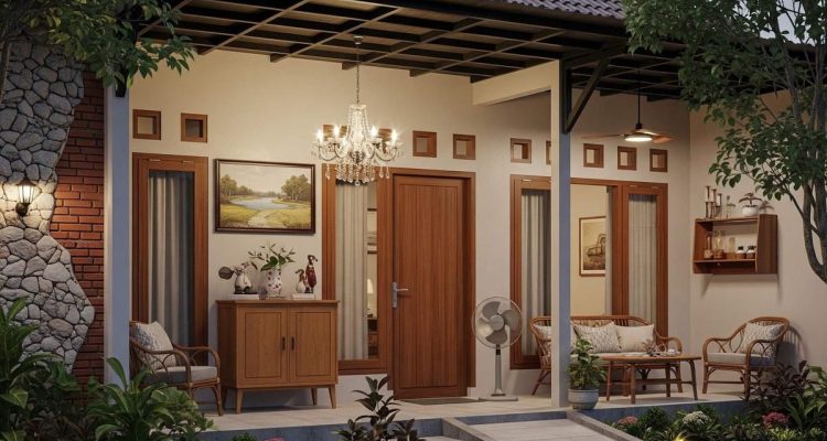10 Inspirasi Rumah Minimalis dengan Batu Alam untuk Pensiunan di Desa