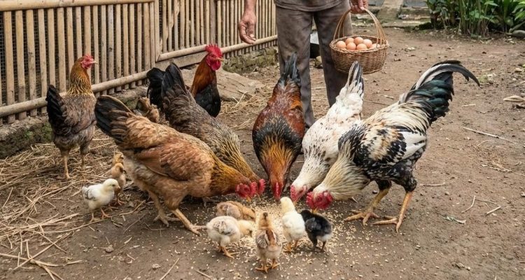 10 Pakan Ayam Kampung Agar Cepat Gemuk dan Sehat Tanpa Pelet Mahal