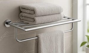 10 Pilihan Rak Handuk Dinding untuk Kamar Mandi, Praktis dan Menarik