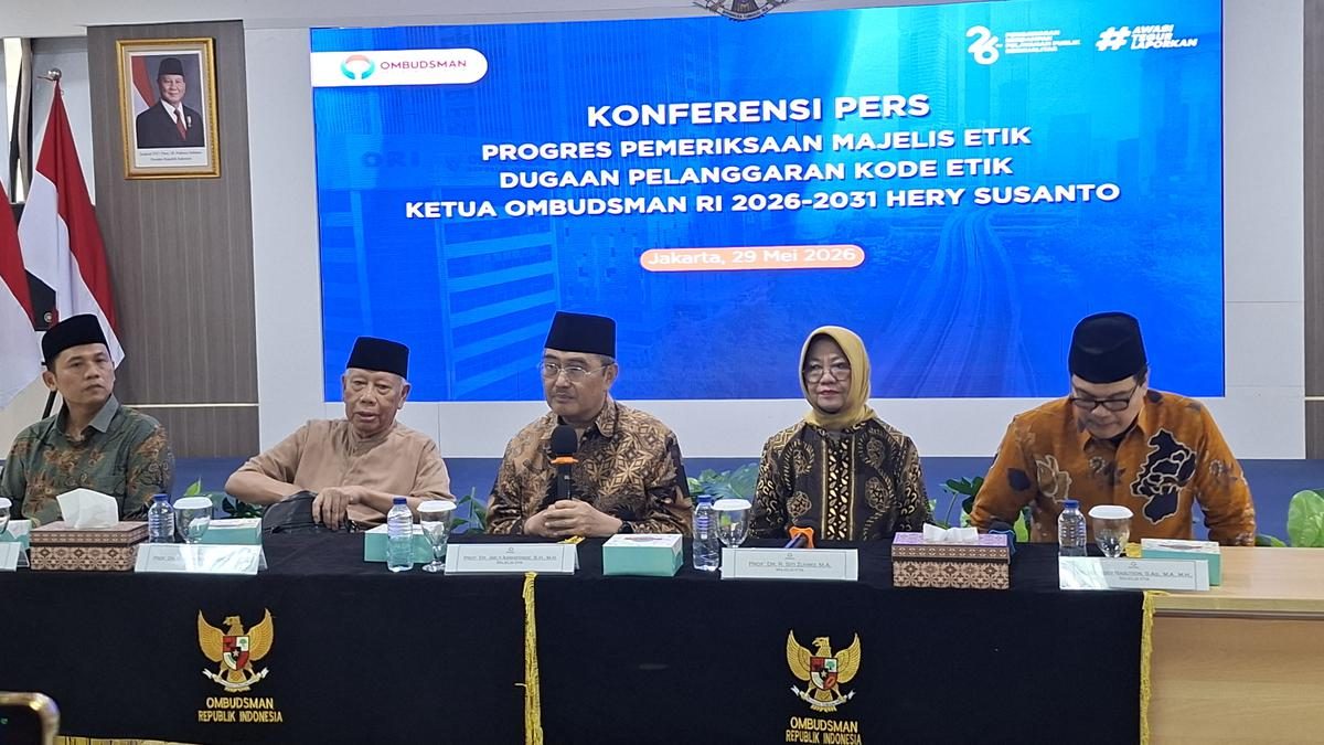 12 Laporan Pelanggaran Etik Hery Susanto Diterima Majelis Etik Ombudsman