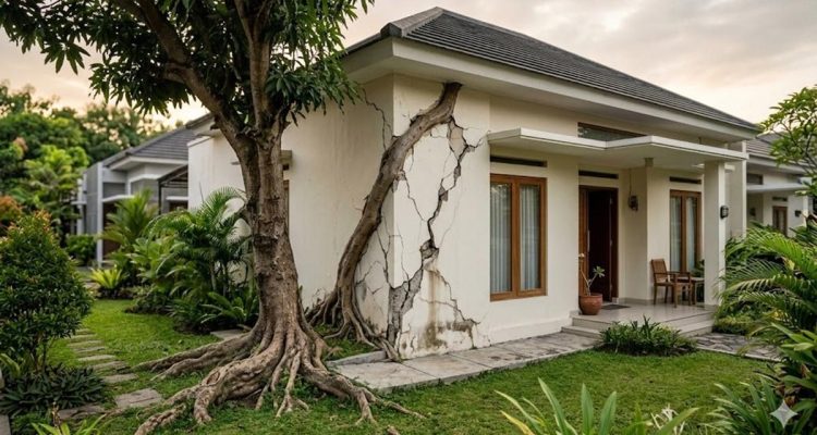12 Pohon Berbuah yang Akarnya Bisa Merusak Pondasi Rumah