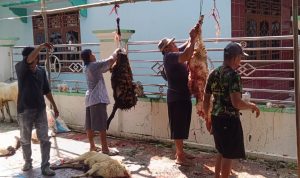 17 Tahun Warga Blok Bojong Gelar Kurban Terpusat di Masjid