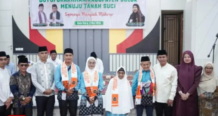 198 Calon Jemaah Haji Solok 2026 Dilepas, Bupati Sampaikan Pesan Haru