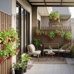 6 Ide Desain Rumah Minimalis 5x7 Meter Plus Kebun Gantung