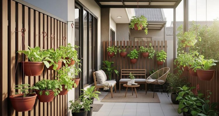 6 Ide Desain Rumah Minimalis 5x7 Meter Plus Kebun Gantung