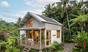 7 Desain Rumah Kecil Kombinasi Kayu yang Hemat Biaya dan Menawan
