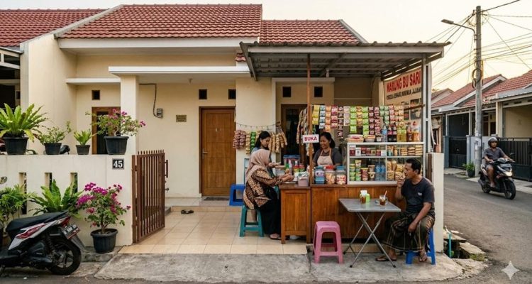 7 Ide Desain Warung Sederhana di Depan Rumah Tipe 45, Ubah Lahan Terbatas Jadi Sumber Penghasilan