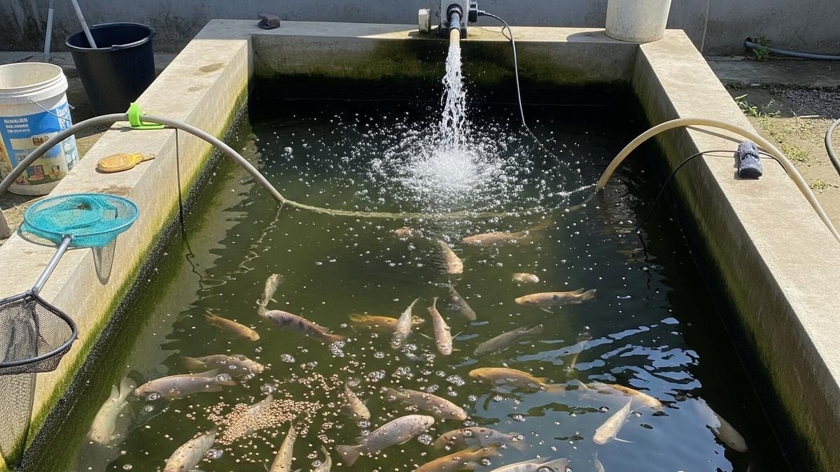 7 Tips Budidaya Ikan Mujair di Kolam Semen Sempit untuk Panen Berlimpah