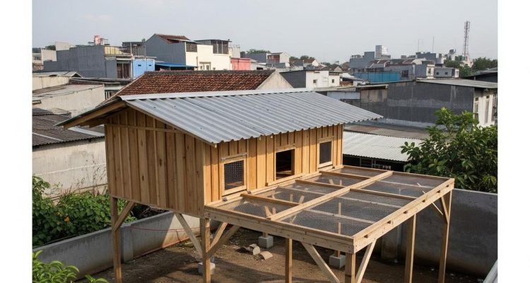 7 Tips Kandang Ayam Kampung Bebas Bau di Perkotaan