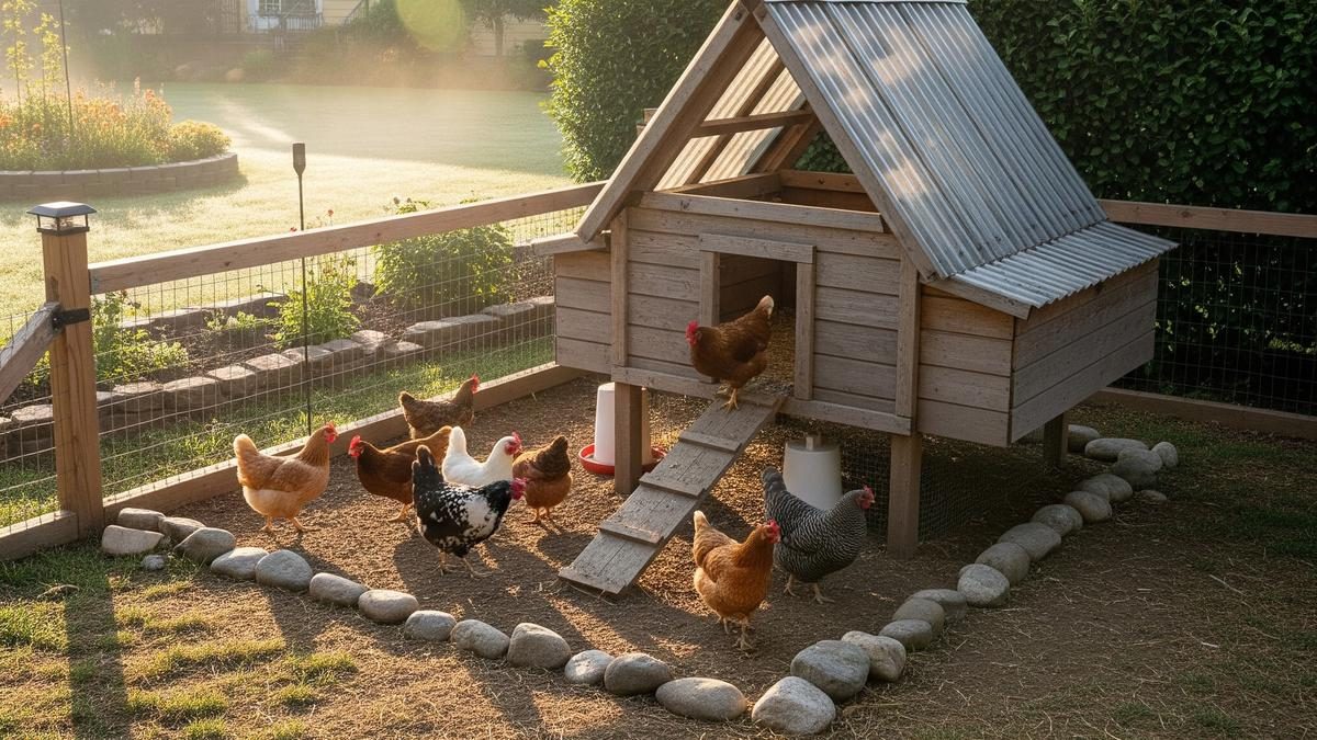 7 Trik Jitu: Halaman Multifungsi untuk Ayam Kampung dan Kebun Mini