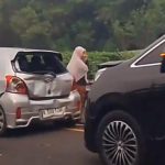 8 Kendaraan Terlibat Kecelakaan Beruntun di Tol Jagorawi KM 19