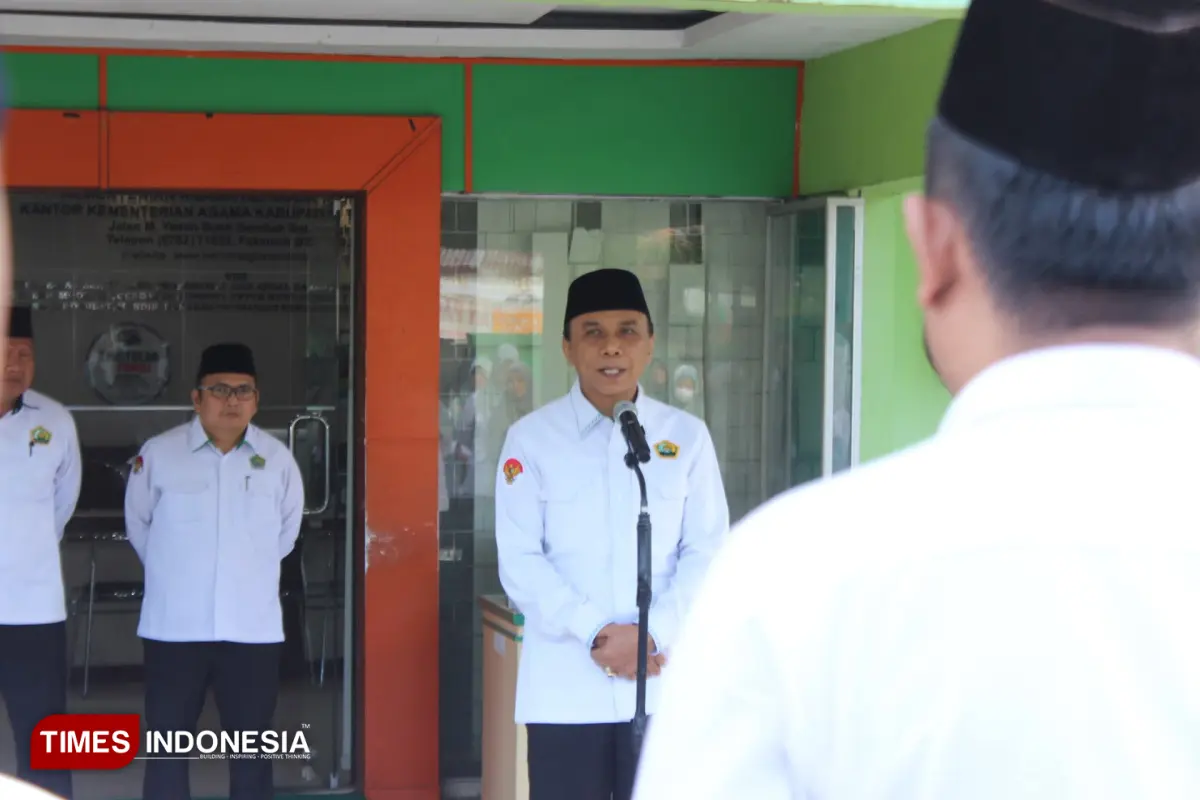 Apel Pertama, Kakan Kemenag Tanah Datar: Prioritaskan Pelayanan dan Perubahan