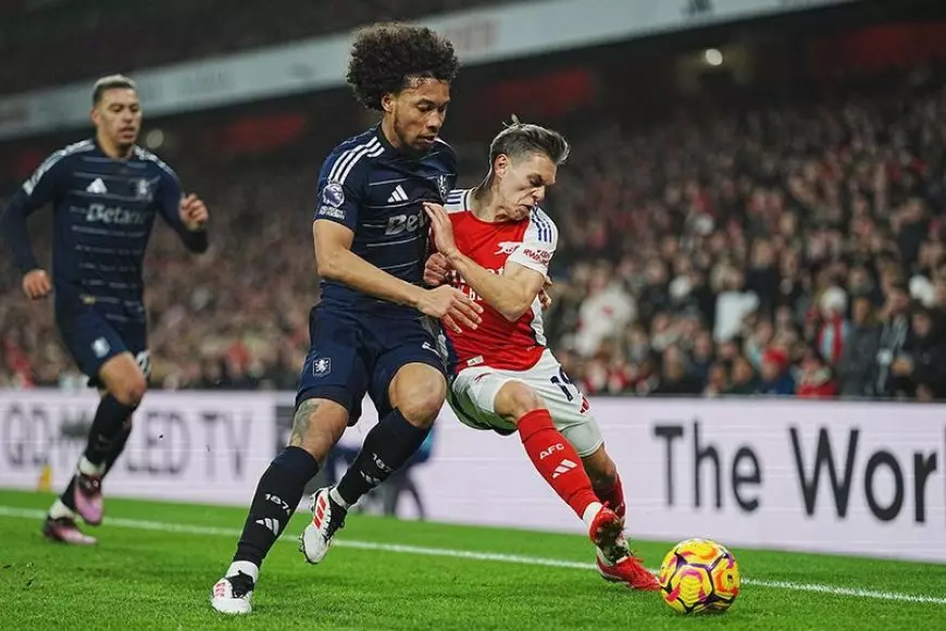 Arsenal Bermain Imbang Melawan Aston Villa di Kandang