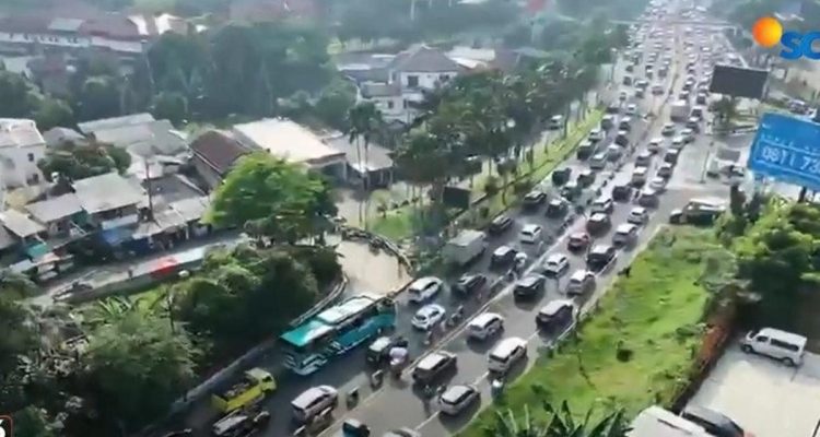 Arus Balik Kendaraan ke Jakarta Meningkat Pascahabisan Libur Panjang