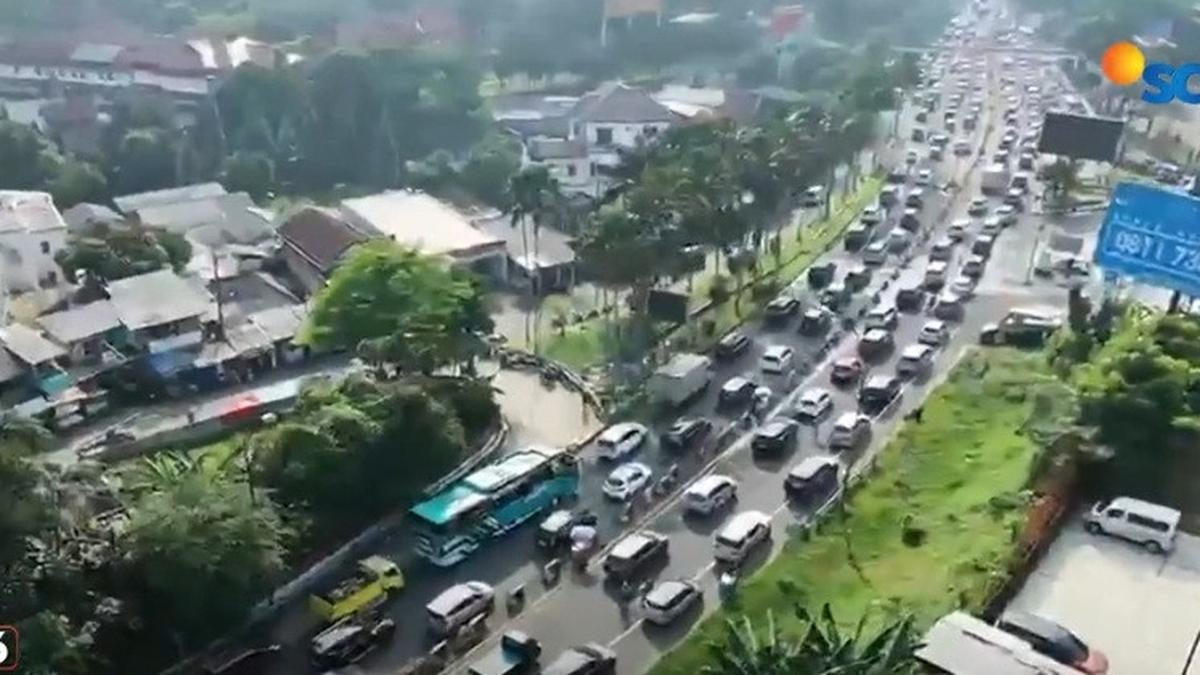 Arus Balik Kendaraan ke Jakarta Meningkat Pascahabisan Libur Panjang