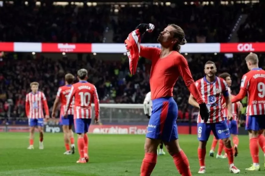 Atletico Madrid Raih Kemenangan Dramatis atas Sevilla 4-3