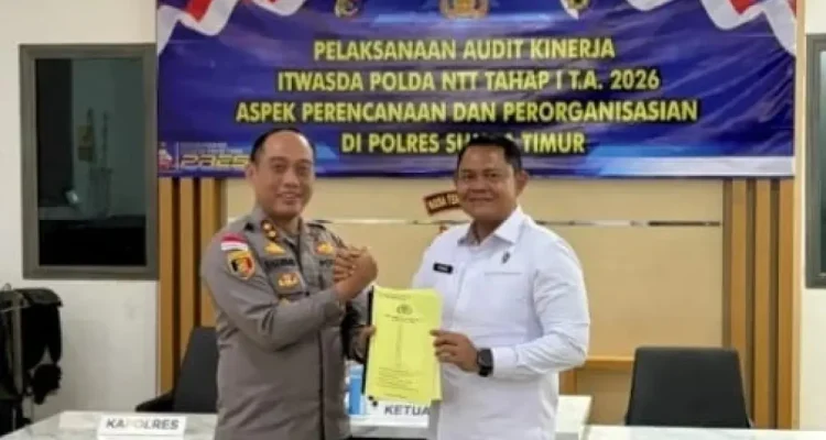 Audit Itwasda Polda NTT untuk Optimalisasi Manajemen Polres Sumba Timur