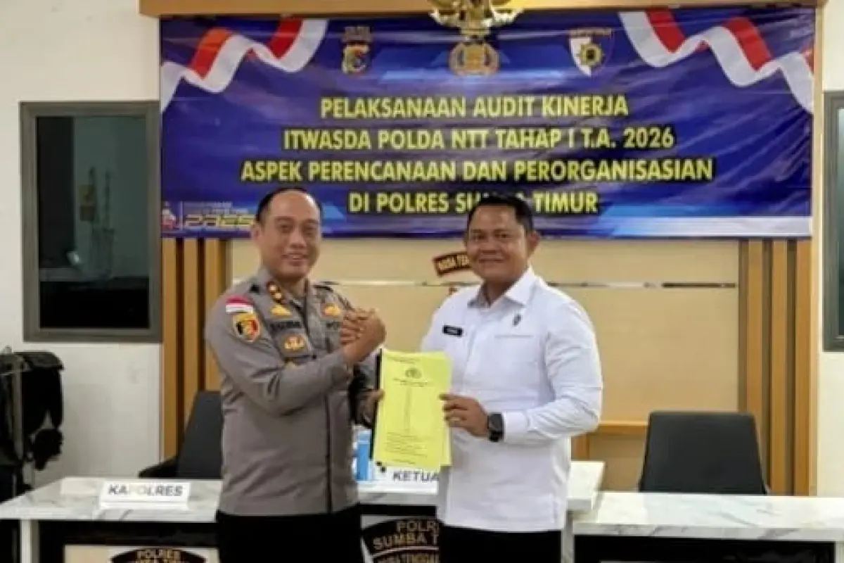 Audit Itwasda Polda NTT untuk Optimalisasi Manajemen Polres Sumba Timur