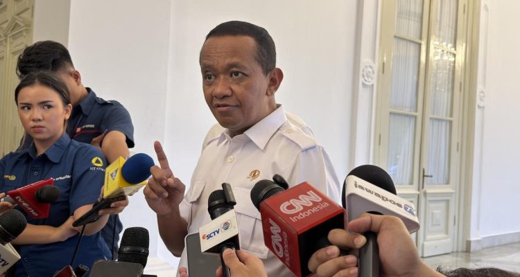Bahlil Ingin Bertemu Pencipta Lagu 'Mas Bahlil Ganteng