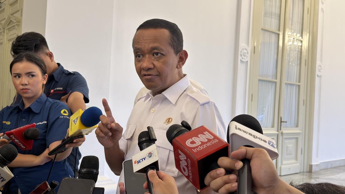Bahlil Ingin Bertemu Pencipta Lagu 'Mas Bahlil Ganteng