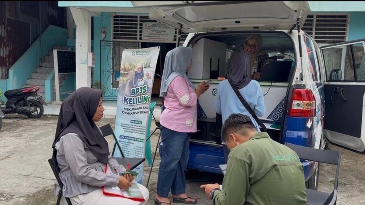 BPJS Keliling Sambut Antusias Warga Aro IV Korong Kota Solok