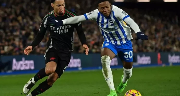 Brighton dan Arsenal Berbagi Angka di American Express Stadium
