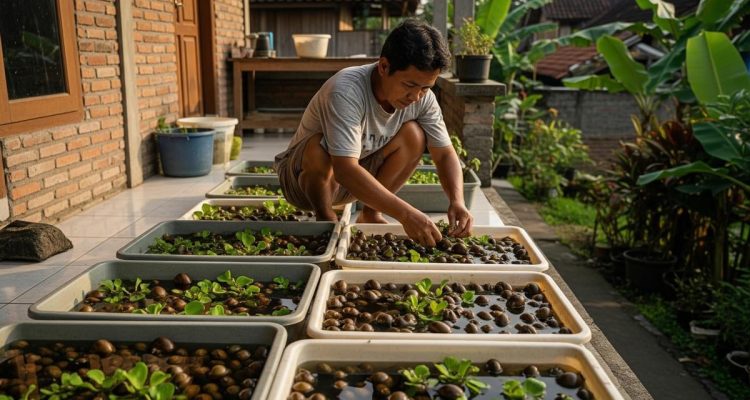 Budidaya Keong Sawah: Teknik Untung yang Belum Banyak Dikenal