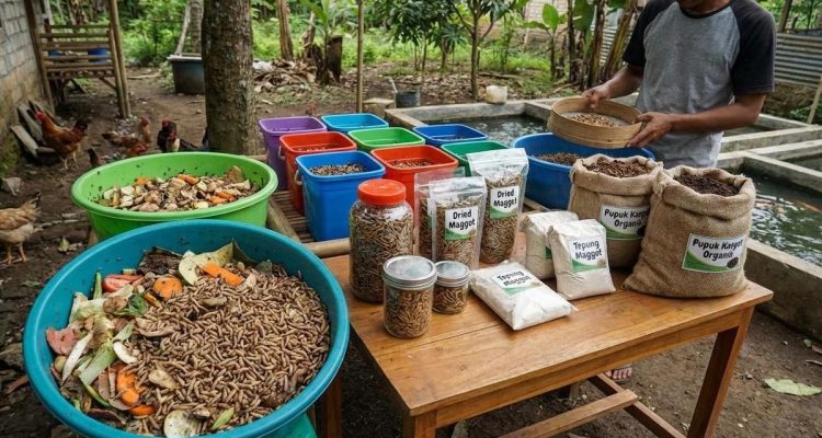 Budidaya Maggot Dapur sebagai Peluang Bisnis Bernilai Tinggi
