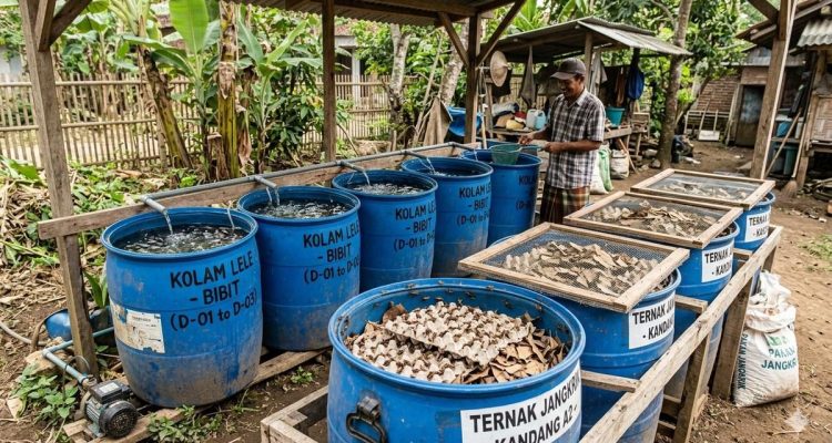 Budidaya Ternak dalam Drum Bekas dengan Modal Terbatas