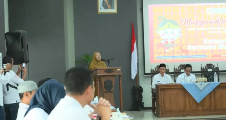 Bupati Banjarnegara Tekankan Pelayanan Cepat dan Transparansi Informasi di Musker PMI 2026