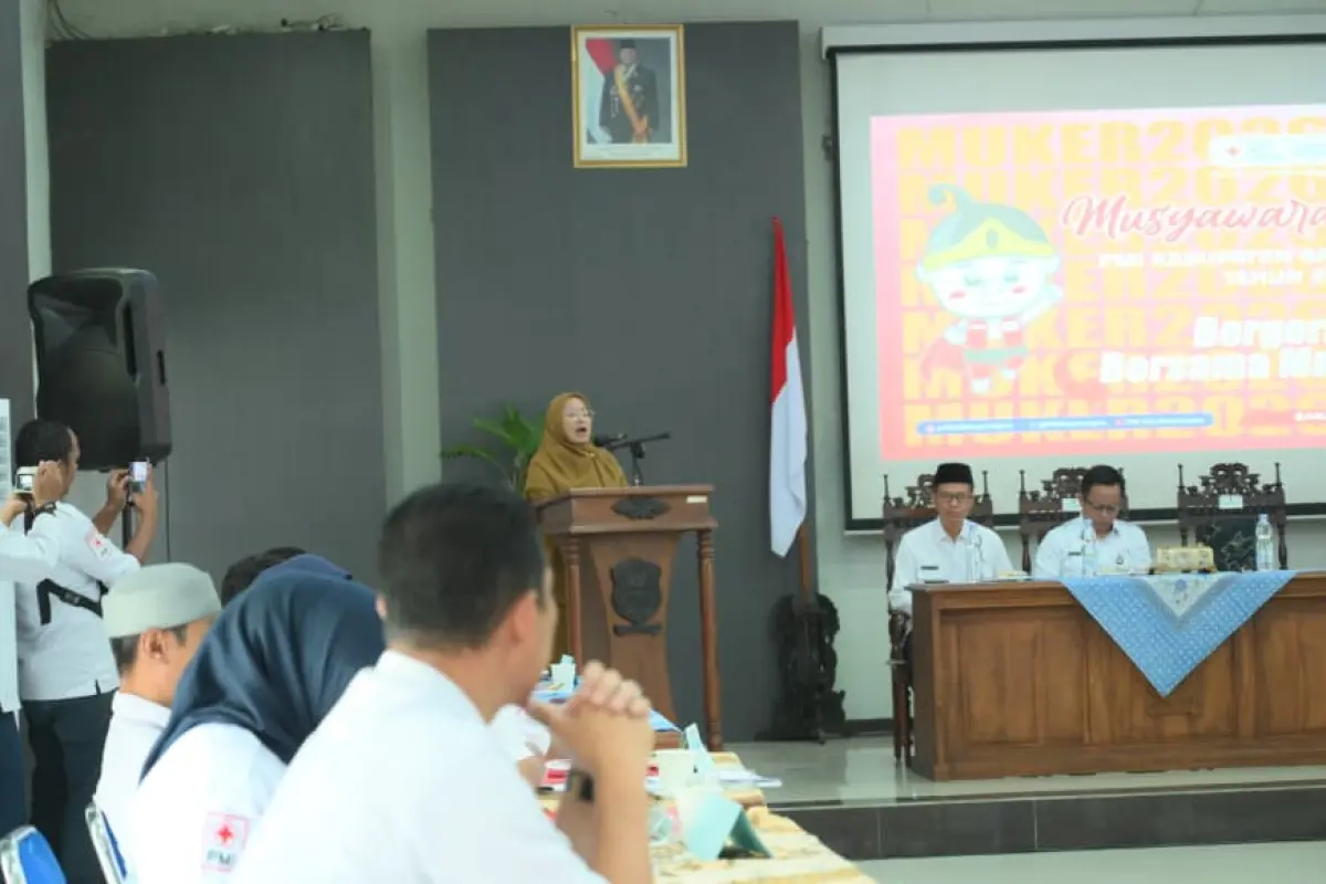 Bupati Banjarnegara Tekankan Pelayanan Cepat dan Transparansi Informasi di Musker PMI 2026