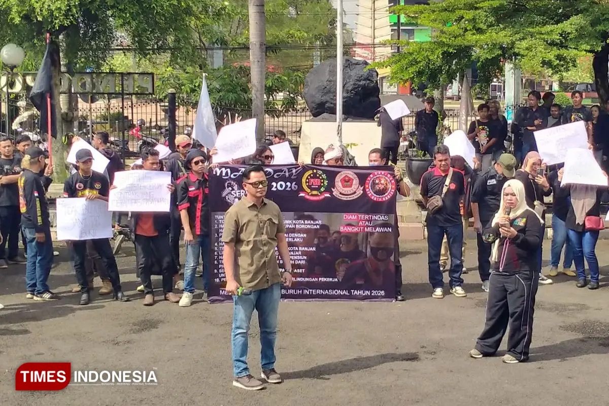 Buruh Banjar Desak Hapus Kerja 12 Jam, Tuntut Realisasi Kartu Berdaya