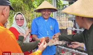 Cabdin Pendidikan Gresik Ubah Kantor Jadi Pusat Produksi Ketahanan Pangan