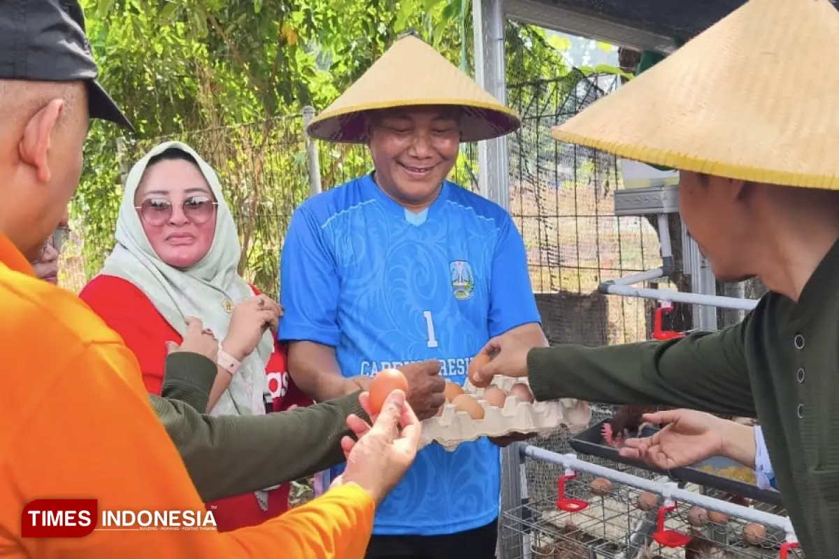 Cabdin Pendidikan Gresik Ubah Kantor Jadi Pusat Produksi Ketahanan Pangan