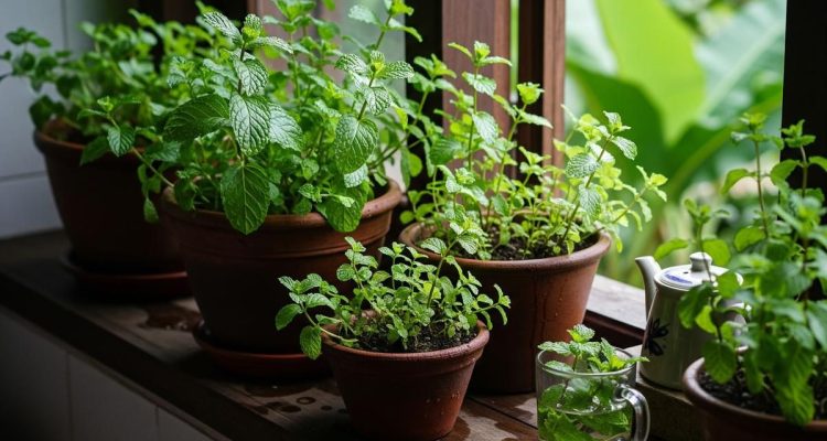 Cara Membuat Kebun Mint Mini di Dapur yang Estetik Sekaligus Fungsional