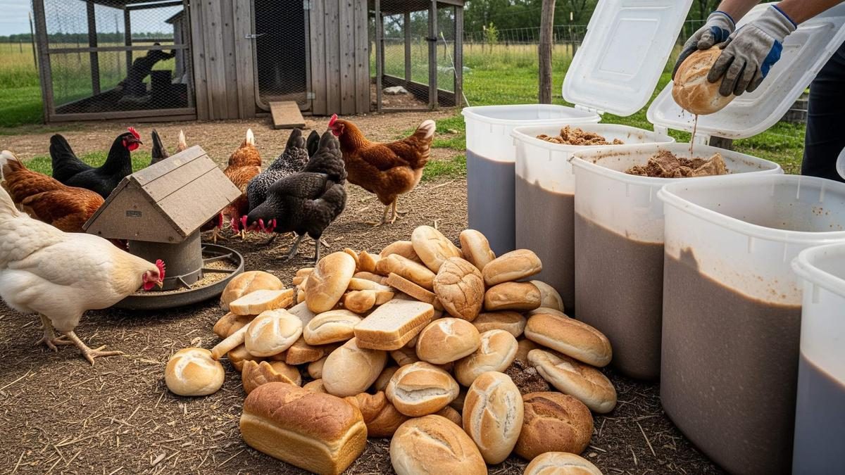 Cara Membuat Pakan Ayam Fermentasi dari Roti Kedaluwarsa, 10 Langkah Hemat Biaya Pakan Ternak