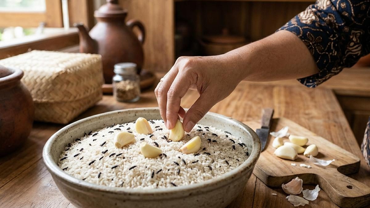 Cara Mengatasi Beras Cepat Berkutu Setelah Dibeli dari Pasar