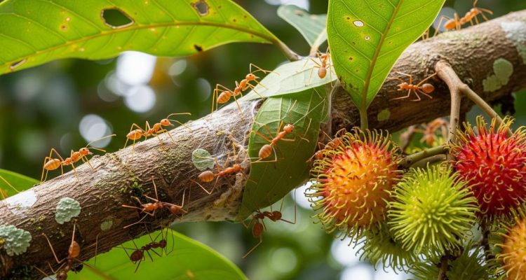Cara Mengusir Semut Rangrang dari Pohon Buah agar Tanaman Tumbuh Subur