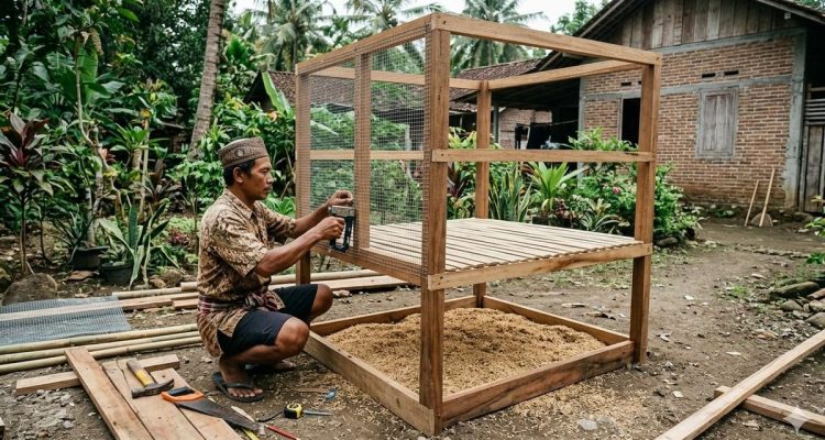 Cara Ternak Ayam Aman dari Tikus dan Ular dengan Kandang Tepat